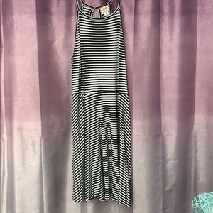 Mossimo Supply Co. black and white striped dress